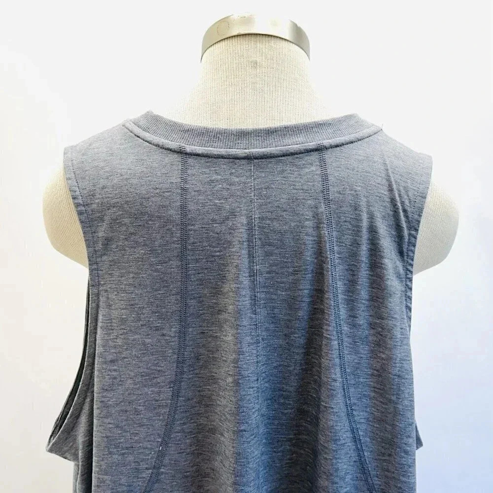 NWT TEK GEAR Women Sleeveless Athletic Leisure Flowy Wide Armhole Muscle Tank 2X - Picture 8 of 11